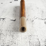 K&amp;S 心形鐵木手柄，搭配金色/大理石套圈