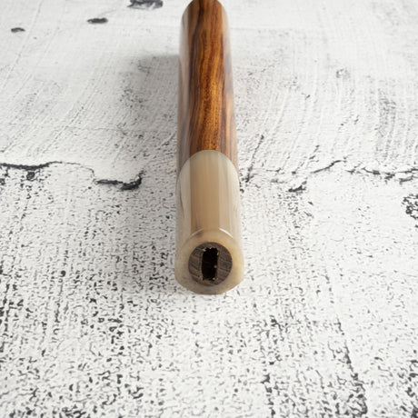 K&S Heart-shaped Ironwood Handle with Blonde/Marble Ferrule