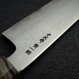 Hatsukokoro x Satoshi Nakagawa Blue 1 Damascus Santoku 170mm