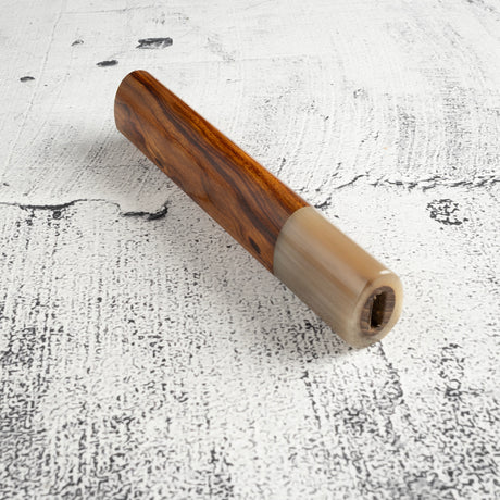 K&S Heart-shaped Ironwood Handle with Blonde/Marble Ferrule