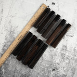 Knives and Stones 岩刃社 客製黑檀木八角柄黑水牛角和式刀柄