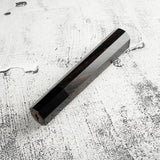 Knives and Stones 岩刃社 客製黑檀木八角柄黑水牛角和式刀柄