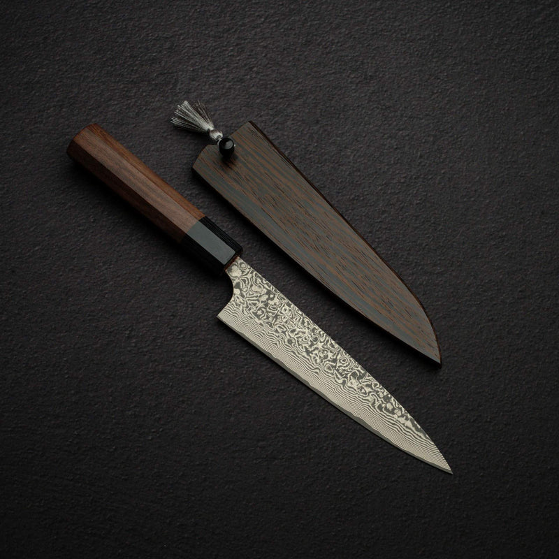 Takeshi Saji SG2 Black Damascus Petty 150mm