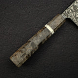 Takeshi Saji SG2 Black Damascus Santoku 180mm Birchwood Handle