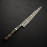 佐治武士 SG2 黑大馬士革 筋引 240mm 樺木柄