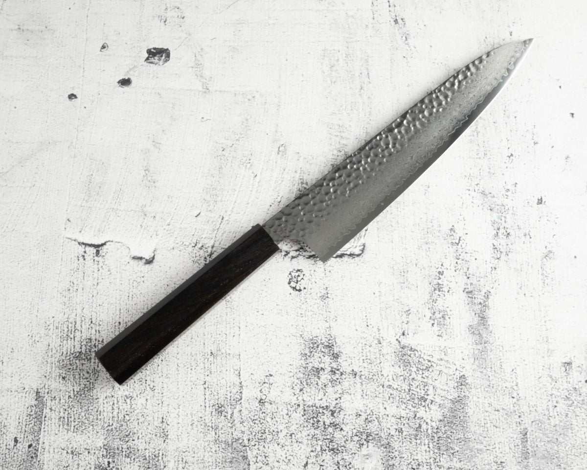 八角柄 Mono 黑檀木 handle mounted on knife