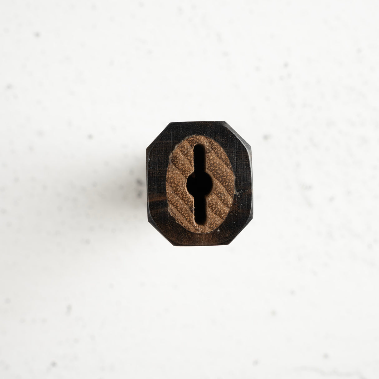 Ebony Octagonal Black Chacate WA Handle