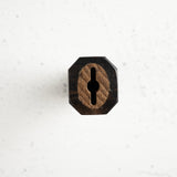 Ebony Octagonal Black Chacate WA Handle