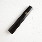 Ebony with Square Mosaic Pin Silm Octagonal WA Handle