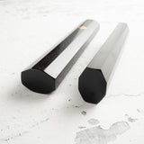 Ebony with Square Mosaic Pin Silm Octagonal WA Handle