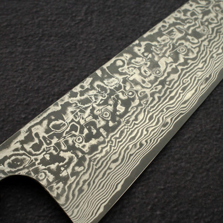 Takeshi Saji SG2 Black Damascus Gyuto 240mm Rosewood Handle