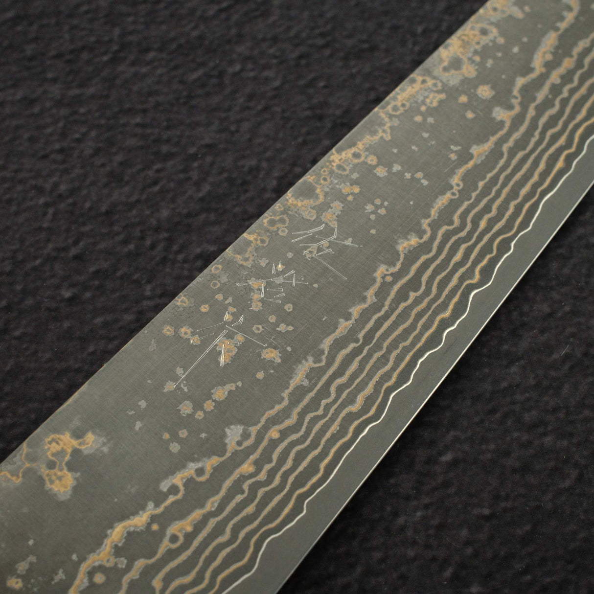 Takeshi Saji VG10 Gold Damascus Sujihiki 270mm
