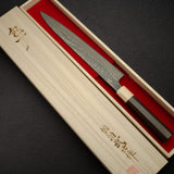 Takeshi Saji VG10 Gold Damascus Sujihiki 270mm