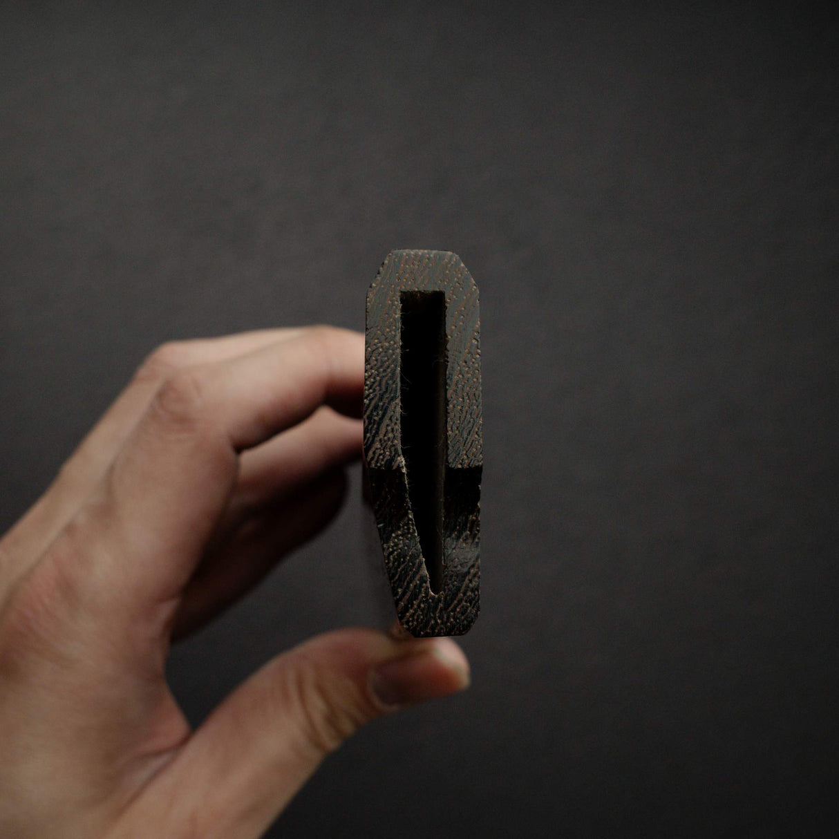 K&S Yanagiba Hardwood Saya, Left Handed Standard Profile