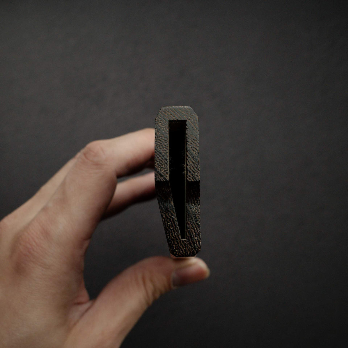K&S Sakimaru Takobiki Hardwood Saya, Left Handed Standard Profile