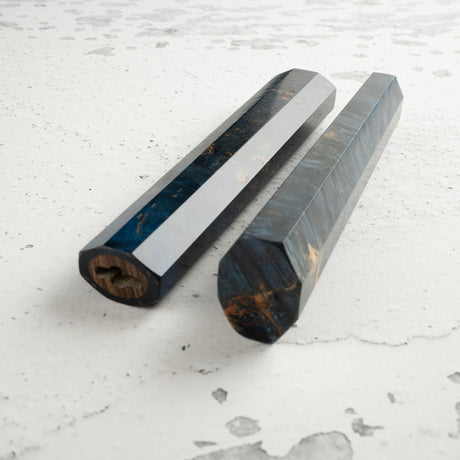 星光熠熠：穩定染色瘤木WA手柄，纖薄外形，K&amp;S定制