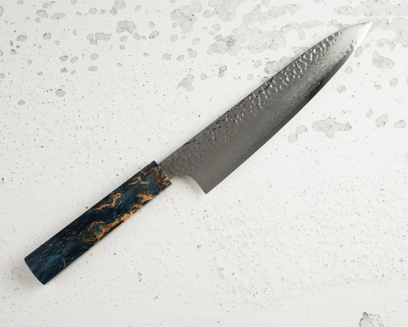 Handle shown on a knife