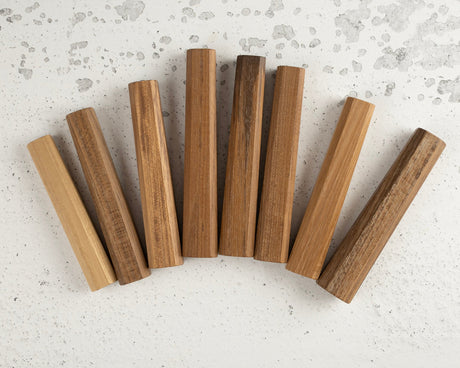 Teak Octagonal Mono WA Handle