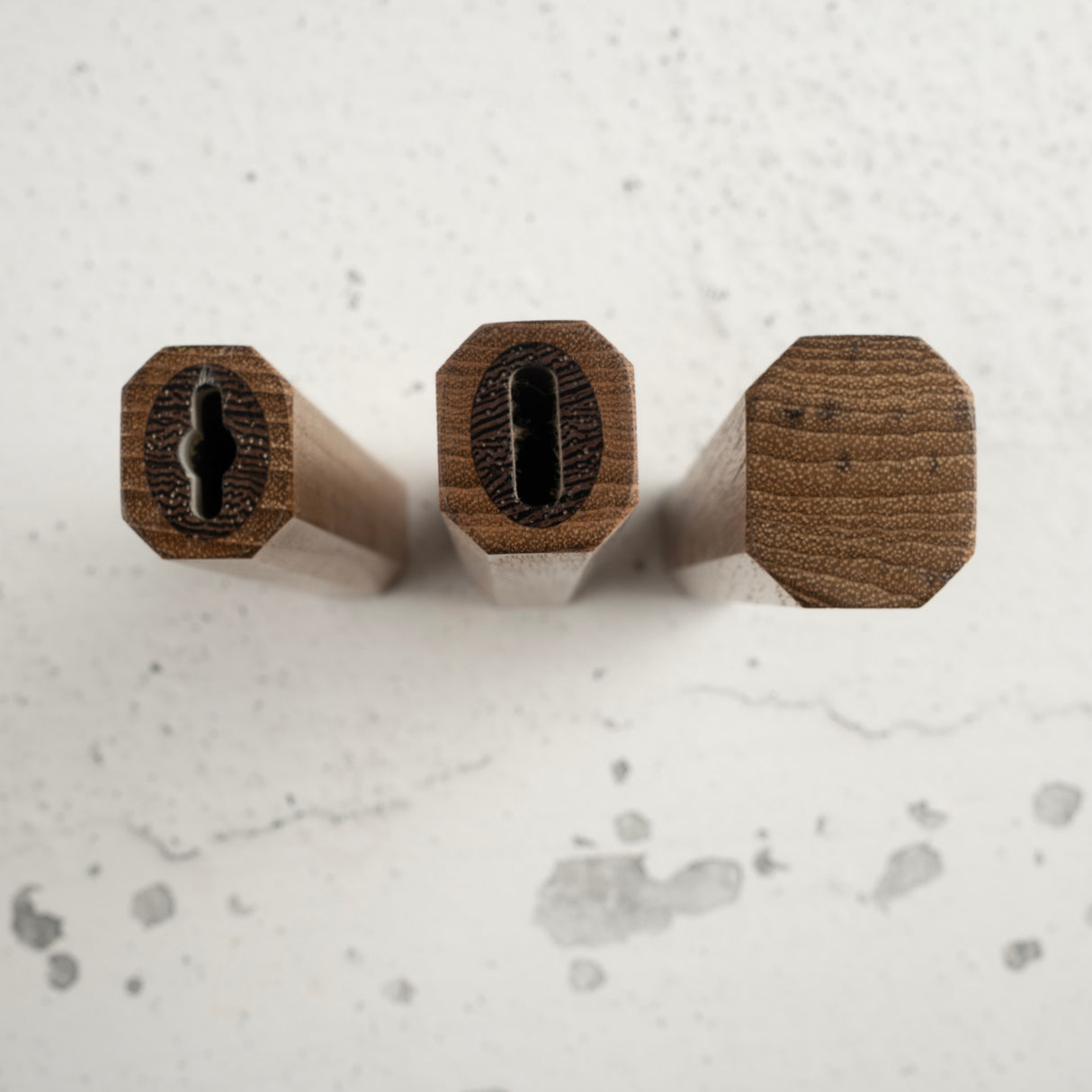 Teak Octagonal Mono WA Handle