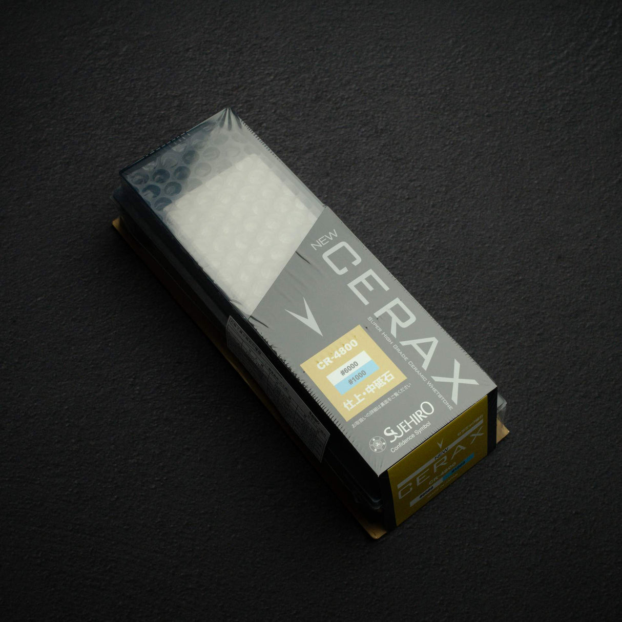 末廣 New Cerax #1000 - #6000 雙面磨刀石 CR-4800