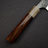 昌景 Koishi AS 牛刀 210mm 超級青鋼 黑打 鎚目 Knives and Stones 岩刃社 Hearted-shaped 鐵木 Handle