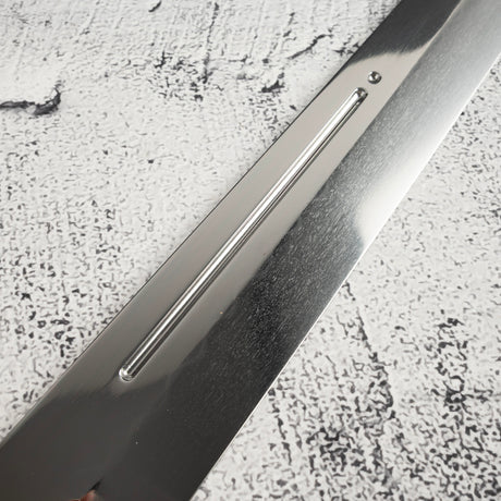 珍稀：池田義一 Blue #1 水本燒K型柳刃300mm 血槽