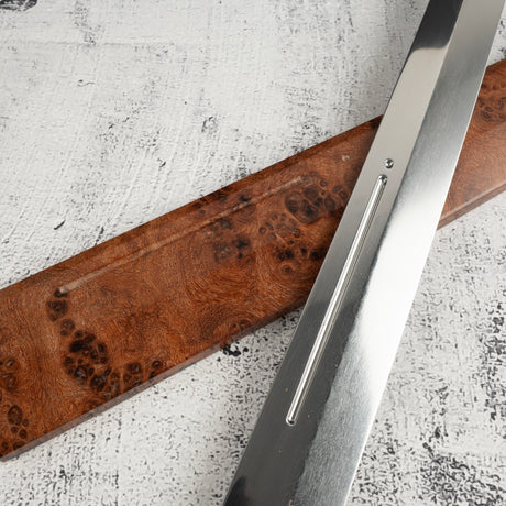 珍稀：池田義一 Blue #1 水本燒K型柳刃300mm 血槽