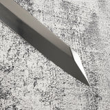 Exotic: Yoshikazu Ikeda Blue #1 Mizu-Honyaki K-tip Yanagiba 300mm with Blood Groove