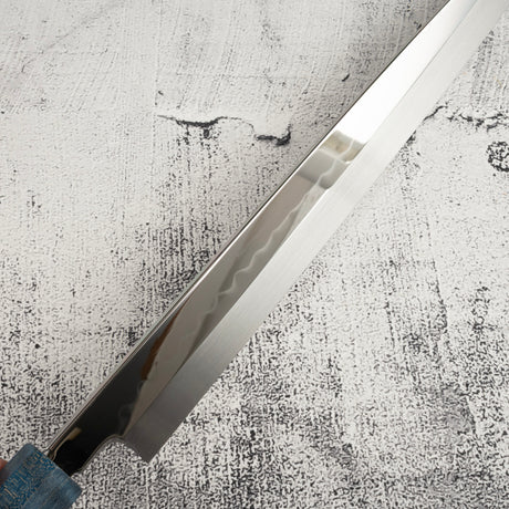 Exotic: Genkai Masakuni (玄海正國) White #2 Mizu-Honyaki Mt. Fuji Yanagiba 330mm