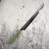 Exotic: Yoshikazu Ikeda White #1 Mizu-Honyaki Sakimaru Takohiki 330mm Fujisan Hamon