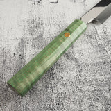 Exotic: Yoshikazu Ikeda White #1 Mizu-Honyaki Sakimaru Takohiki 330mm Fujisan Hamon