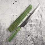 Exotic: Genkai Masakuni (玄海正國) White 2 Mizu-Honyaki Sakimaru Takohiki 270mm Old Stock