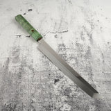 Exotic: Genkai Masakuni (玄海正國) White 2 Mizu-Honyaki Sakimaru Takohiki 270mm Old Stock