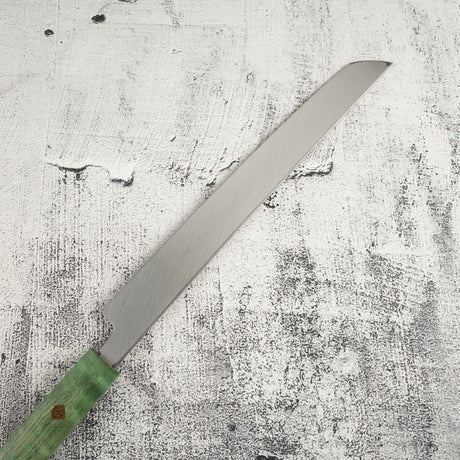 Exotic: Genkai Masakuni (玄海正國) White 2 Mizu-Honyaki Sakimaru Takohiki 270mm Old Stock