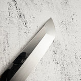 Exotic: Genkai Masakuni (玄海正國) White 2 Mizu-Honyaki Sakimaru Takohiki 270mm Old Stock