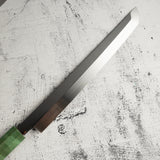 Exotic: Genkai Masakuni (玄海正國) White 2 Mizu-Honyaki Sakimaru Takohiki 270mm Old Stock