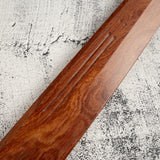 Exotic: Yoshikazu Ikeda Blue #1 Mizu-Honyaki K-tip Yanagiba 300mm with Blood Groove Pau Rosa Set