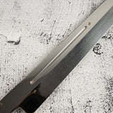 Exotic: Yoshikazu Ikeda Blue #1 Mizu-Honyaki K-tip Yanagiba 300mm with Blood Groove Pau Rosa Set