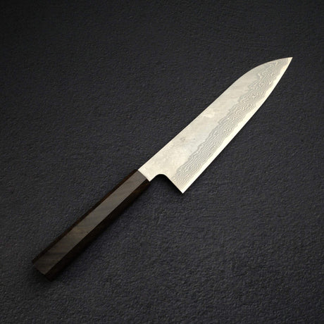 Nigara VG10 Damascus Tsuchime Gyuto 210mm Black Chacate Handle