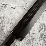 Exotic: Yoshikazu Ikeda Honyaki Mt. Fuji Hamon Sakimaru Takohiki 300mm Hand Sharpened Kasumi Finish