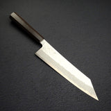 Nigara VG10 Damascus Tsuchime K-tip Gyuto 240mm Black Chacate Handle