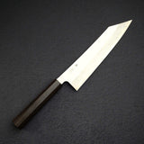 Nigara VG10 Damascus Tsuchime K-tip Gyuto 240mm Black Chacate Handle
