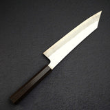 Nigara VG10 Damascus Tsuchime K-tip Gyuto 240mm Black Chacate Handle