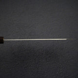 Nigara VG10 Damascus Tsuchime K-tip Gyuto 240mm Black Chacate Handle