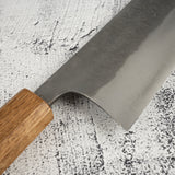 Matsubara Blue 2 Nakiri 165mm Nashiji Burnt Kashi