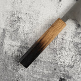 Matsubara Blue 2 Santoku 170mm Nashiji Burnt Kashi