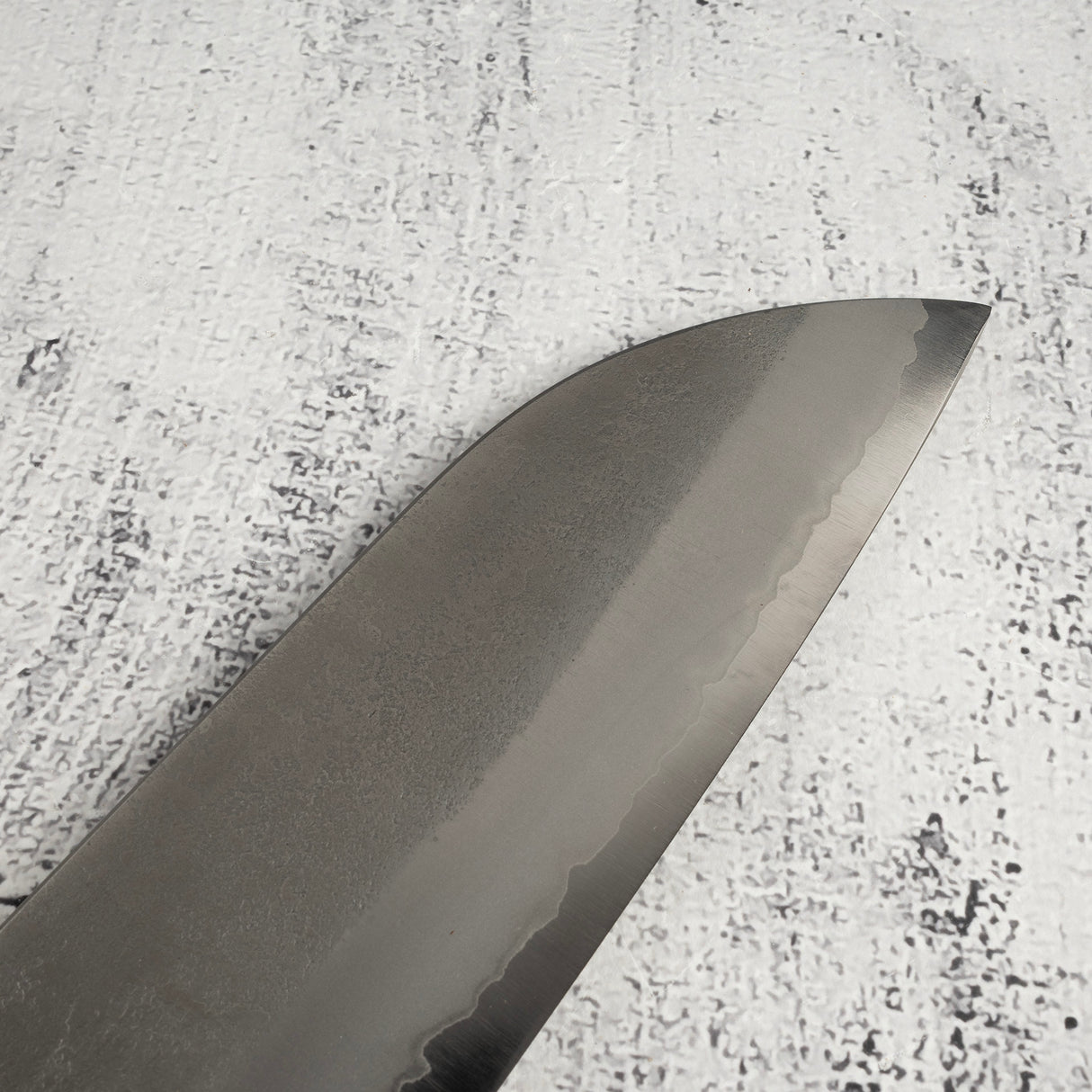 Matsubara Blue 2 Santoku 170mm Nashiji Burnt Kashi