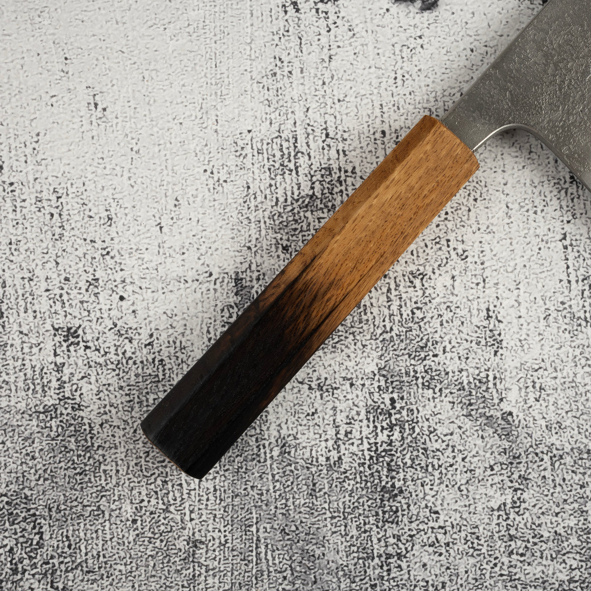Matsubara Blue 2 K-tip Cleaver 180mm Nashiji Burnt Kashi