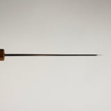 Matsubara Blue 2 K-tip Cleaver 180mm Nashiji Burnt Kashi