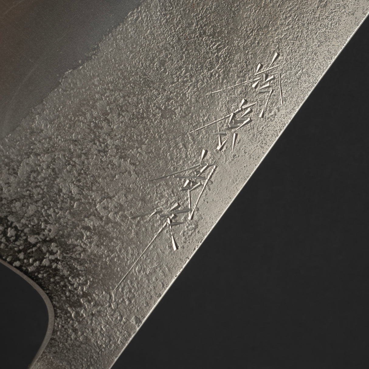 Matsubara Blue 2 K-tip Cleaver 180mm Nashiji Burnt Kashi